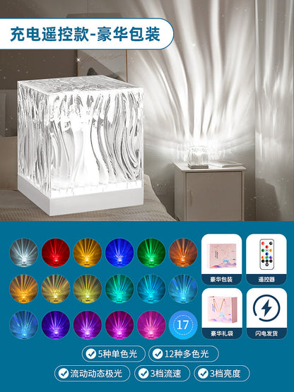 Starry Night 3D Projector Lamp